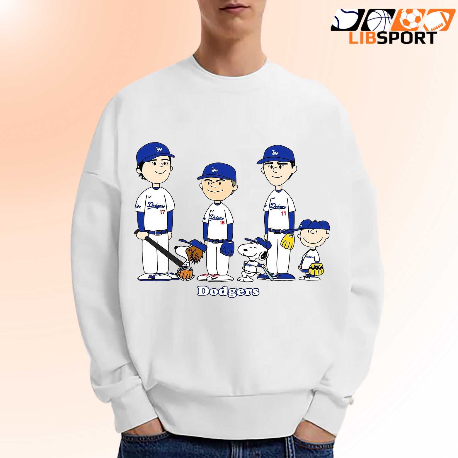 Los Angeles Dodgers Unisex T Shirt, Snoopy Tee